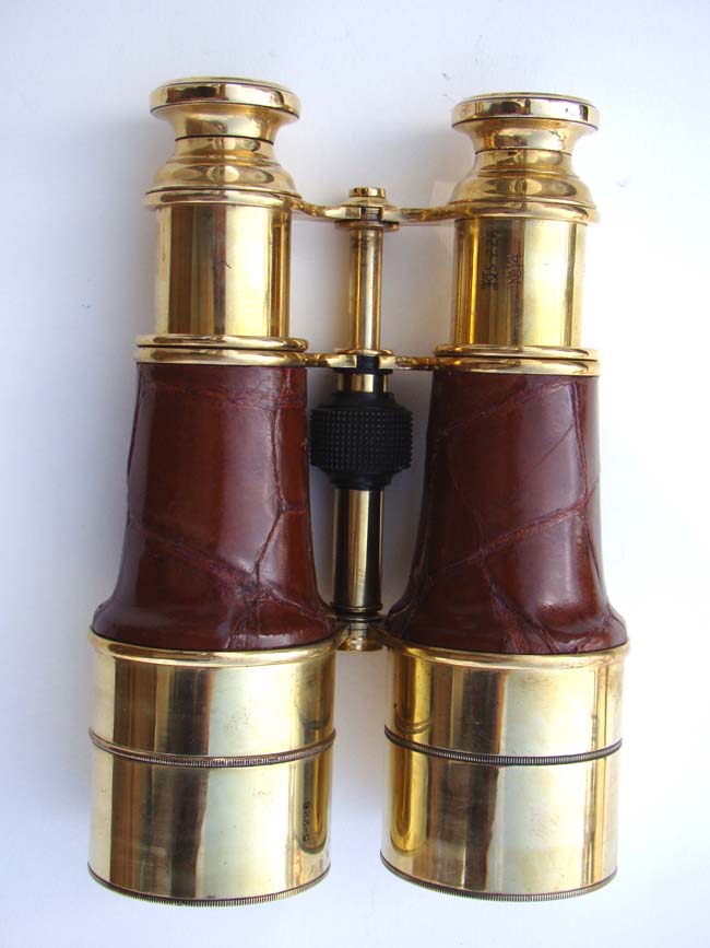 A FABULOUS pair of Antique Binoculars used by the British Army circa 1890